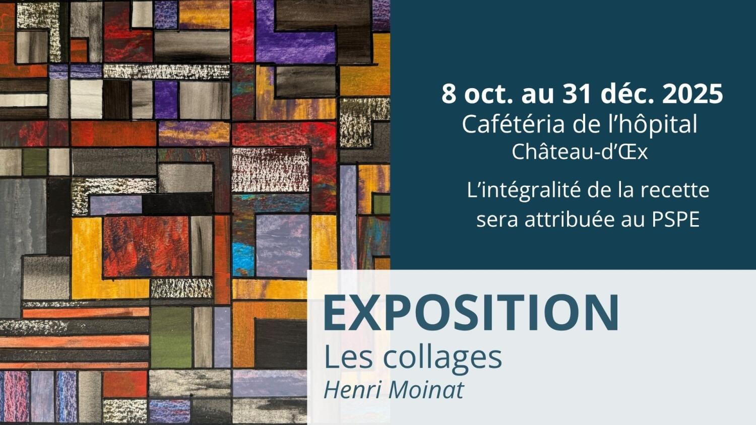 Exposition “Les collages” d’Henri Moinat