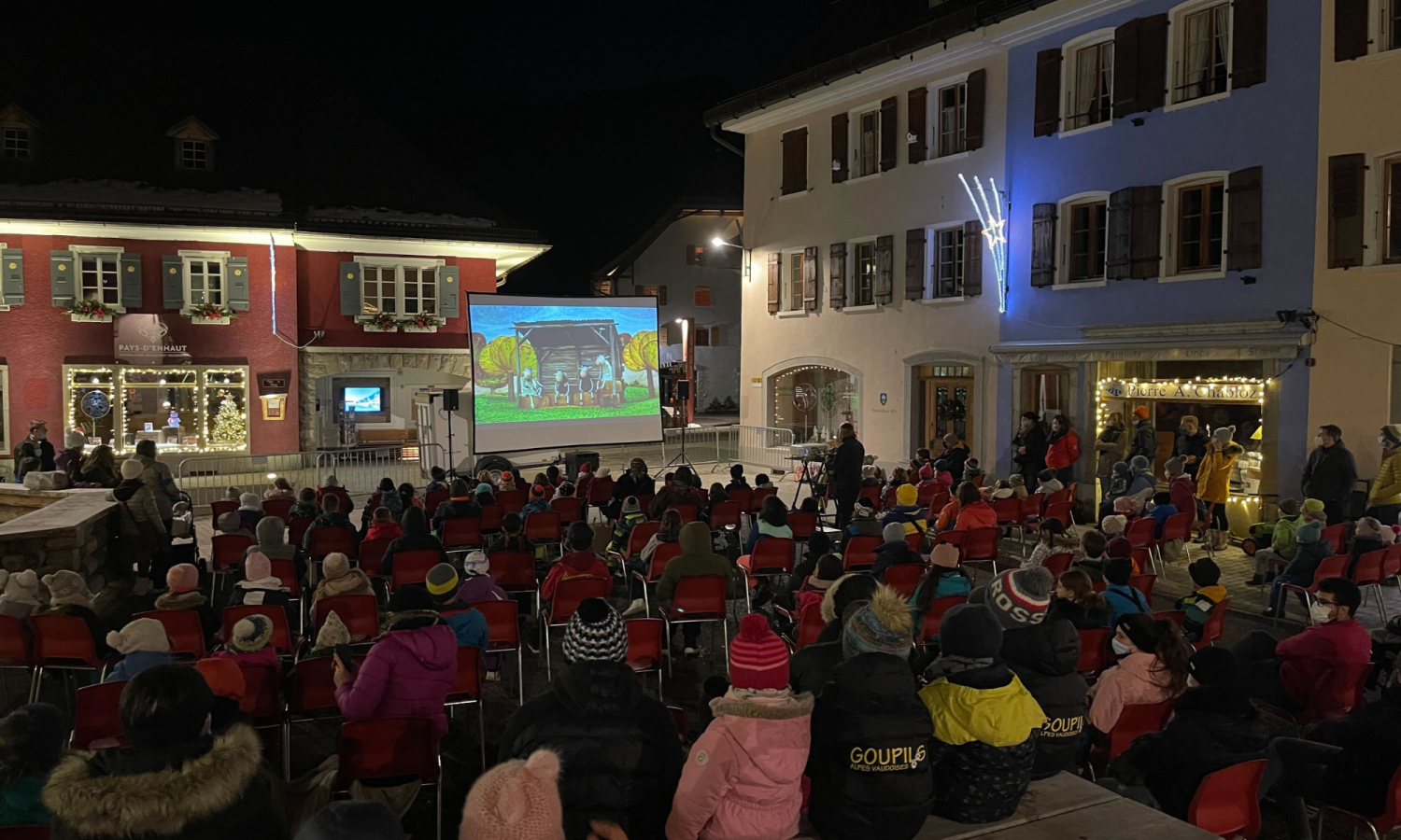 Cinéma en plein air