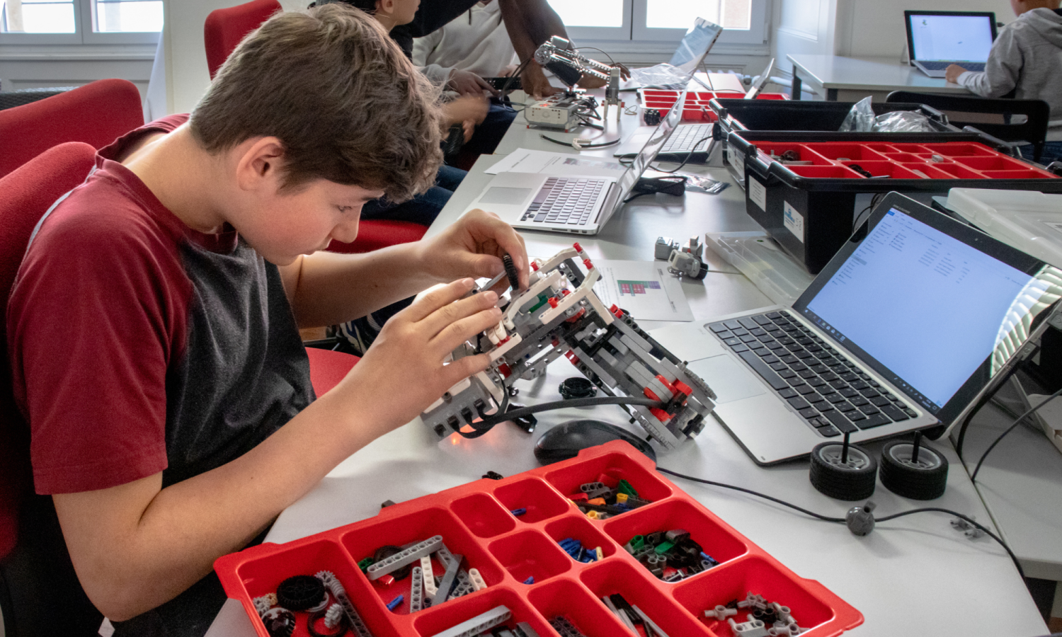 Camp d’été de robotique et de programmation