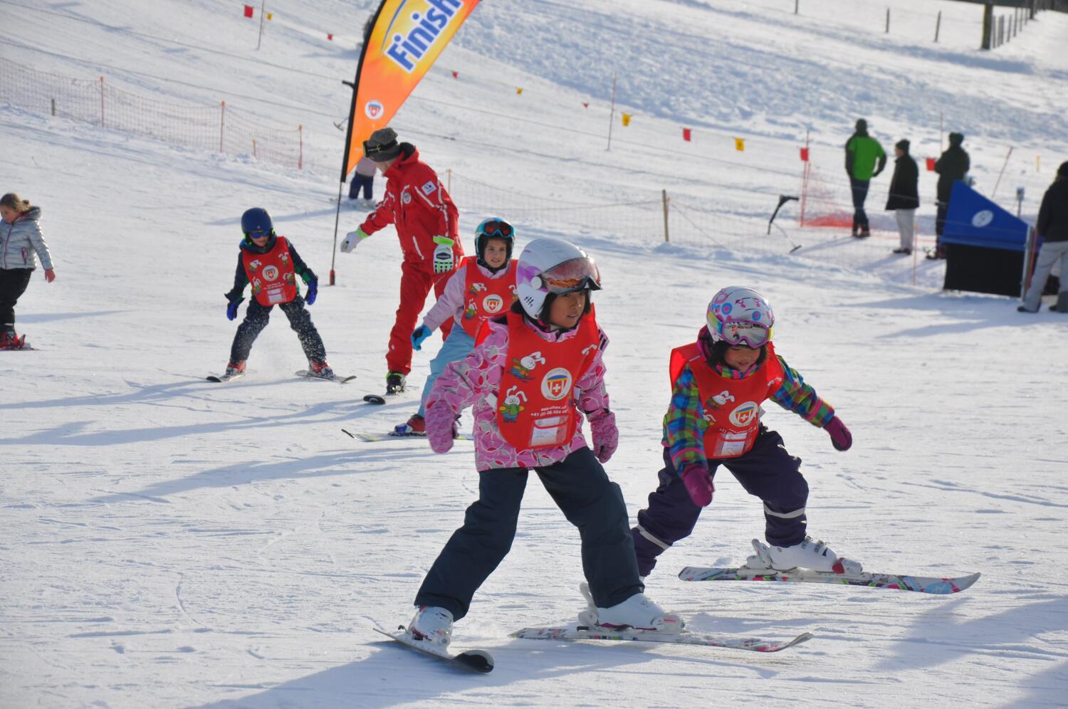 Cours de ski offerts au Jardin des Neiges de Château-d’Œx