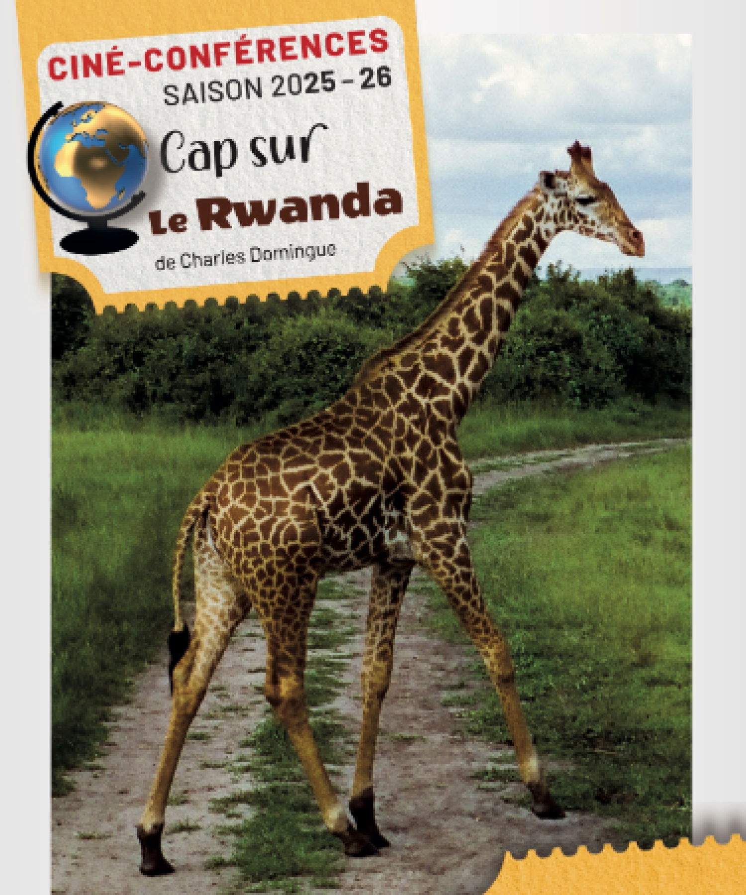 Ciné-conférence : « Cap sur le Rwanda, le paradis retrouvé »